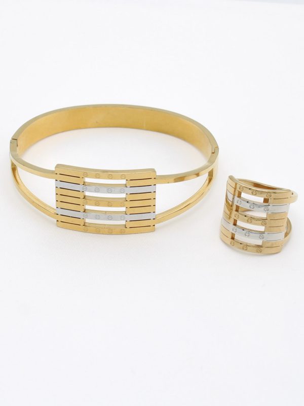 Bracelet et bague 03 Tons Large P009083