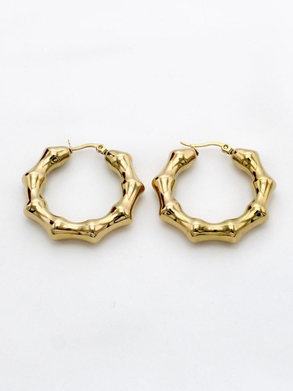 Boucles d’oreilles Créoles 3ADMA – Design Tendance P011632