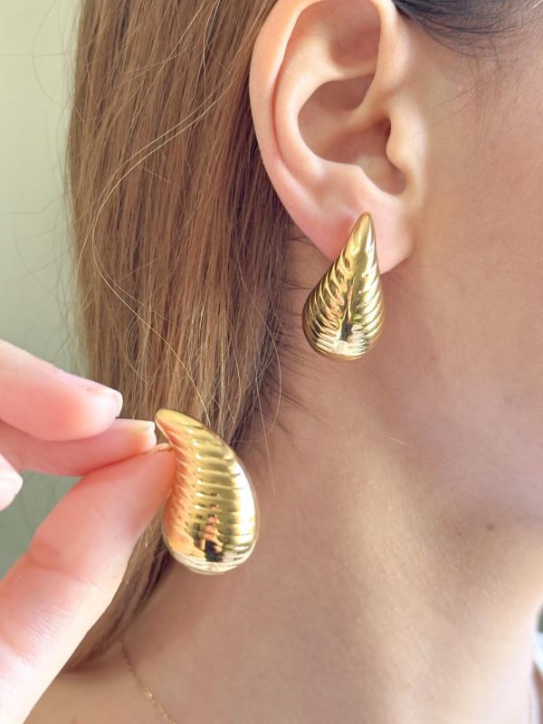 Boucles d'Oreilles Sculpturales BOTIGA P011950